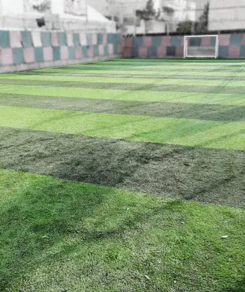 مدرسه بهان، عکس زمین چمن مجتمع آموزشی پسرانه بهان منطقه 5